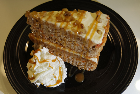 Carrot Cake With Salted Caramel